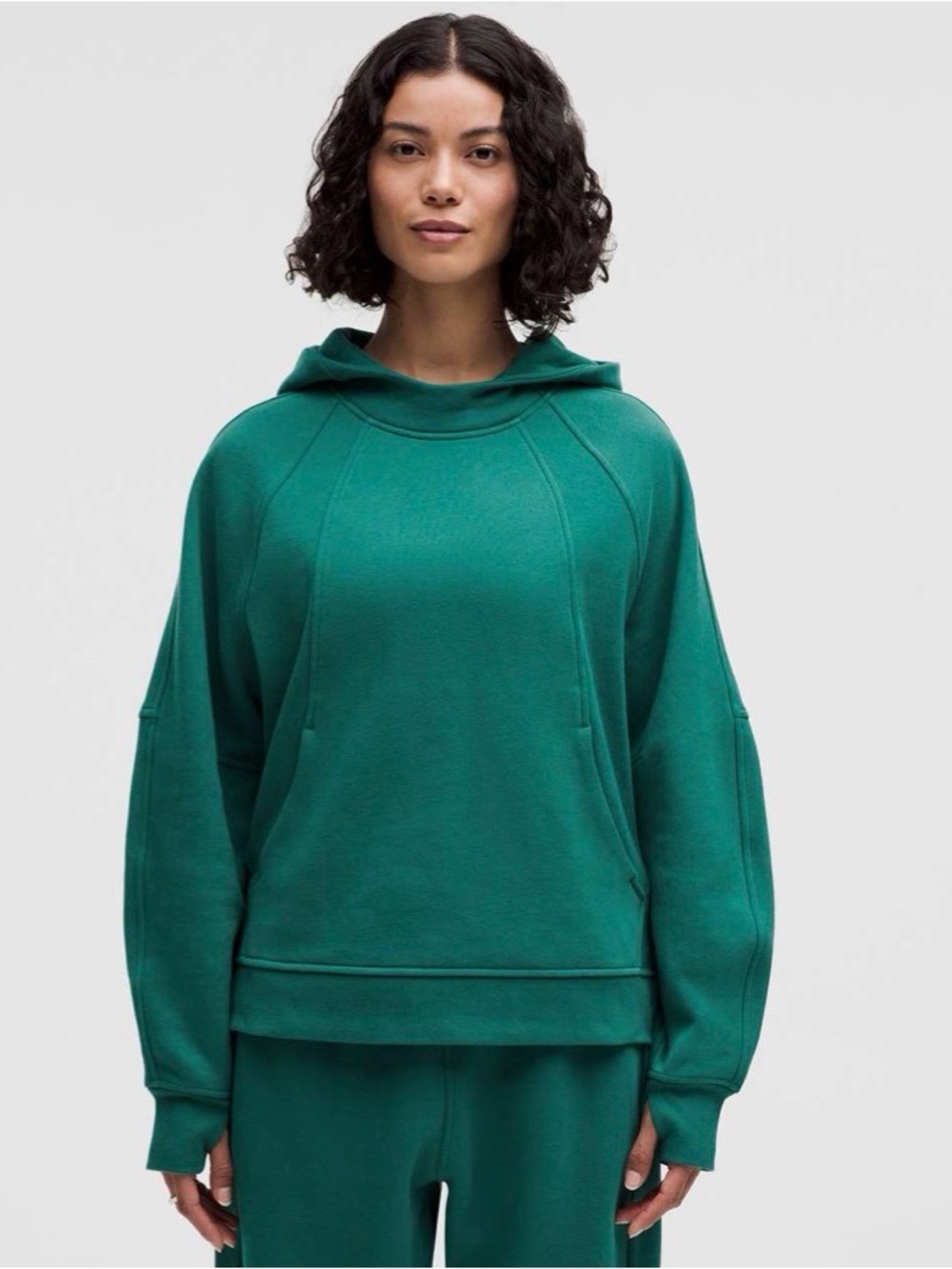 lululemon athletica Scuba Hooded Sweatshirt in Teal Lagoon